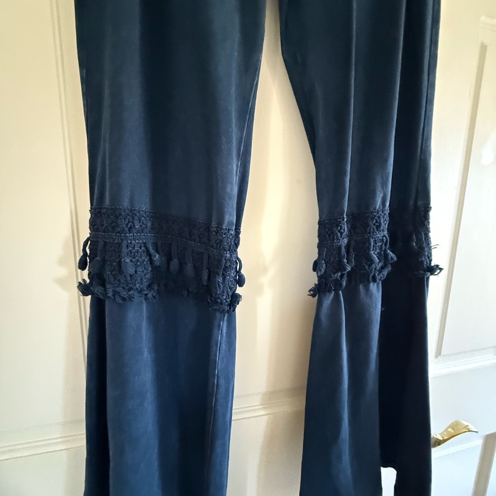 Rustic Rack Denim like pull on flares